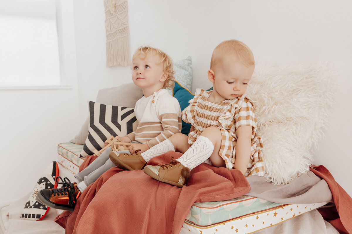 enfant modèles pour Jef Chaussures