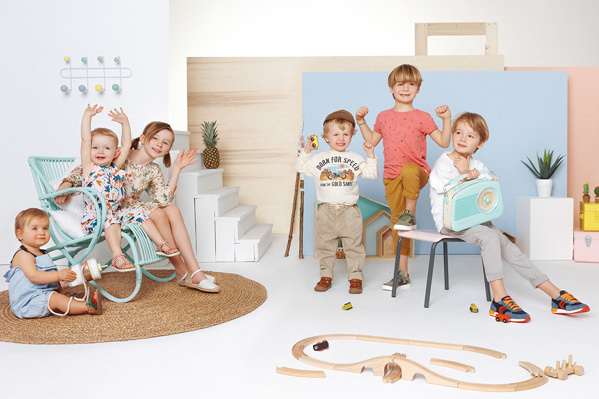 Campagne Kids jef chaussures chez M-Agency